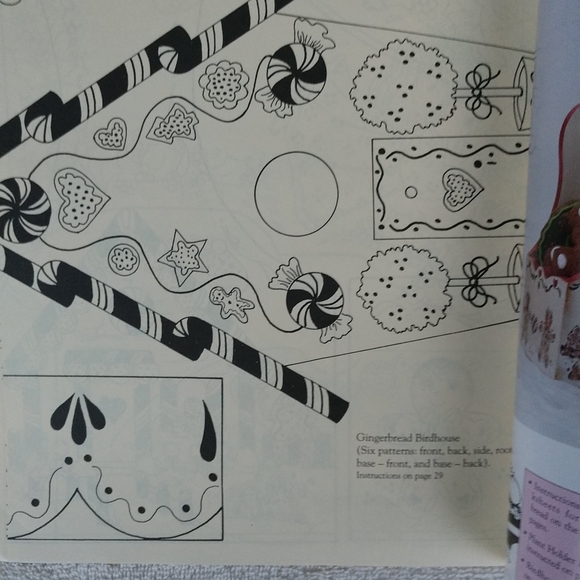 Priscilla Paints Christmas Book II #1709 Illustrated - Picture 8 of 10